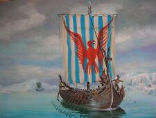 Usado, LEON GOODMAN EDIÇÃO LIMITADA DE PINTURA Valquíria viking Thor Vikings islandeses comprar usado  Enviando para Brazil