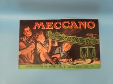 Vintage meccano instructions for sale  COVENTRY