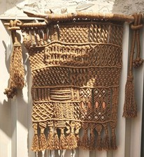 Vintage jute macrame for sale  Fort Lauderdale