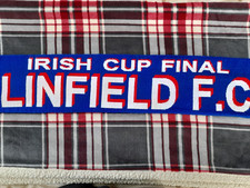 Linfield irish cup for sale  NEWTOWNABBEY