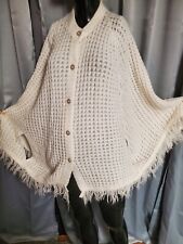 poncho crocheted for sale  Parkston