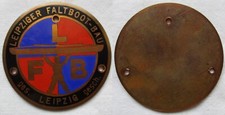 Firmen plakette werbung gebraucht kaufen  Borna
