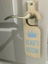 Personalised door hanger for sale  HARLOW