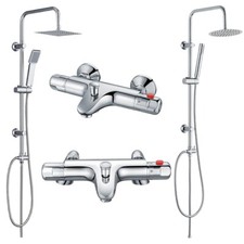 Chrome thermostatic bathroom gebraucht kaufen Chrome thermostatic bathroom gebraucht kaufen  Versand nach Germany