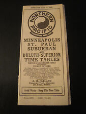 1920 pocket timetable for sale  Bonney Lake