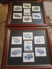 Pair framed collectable for sale  REDCAR