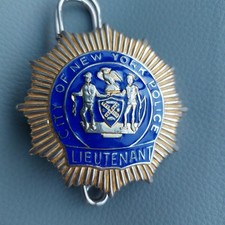 Nypd lieutent police gebraucht kaufen  Hohenlinden