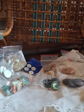 Lot boutons anciens d'occasion  Villeneuve-la-Guyard
