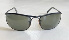 Usado, Óculos de sol Ray-Ban RB3119 006/48 polarizado metal preto 62 00 feito na Itália com estojo comprar usado  Enviando para Brazil