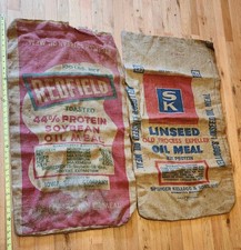Vintage burlap bags for sale  Cottonwood