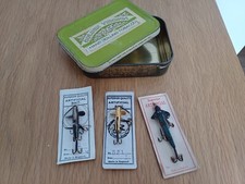 Vintage carded minnow for sale  RUTHIN