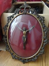 Crocefisso cornice bronzo usato  Firenze