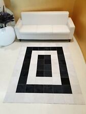 Tappeto patchwork pelle usato  Montaione