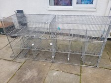 Galvanised metal storage for sale  CHESTERFIELD