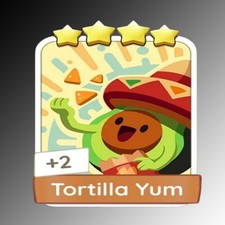 Adesivo Tortilla Yum- Mono-poly Go 4 estrelas⭐️ ⚡️Entrega rápida ⚡️ comprar usado  Enviando para Brazil