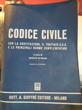 Codice civile quarta usato  Carlentini