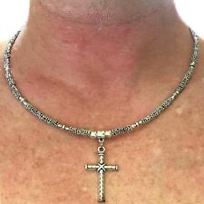 Collana con croce usato  Scandicci