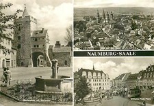 Używany, AK - Naumburg Saale - Brama Marient - Katedra - Wilhelm-Pieck-Platz na sprzedaż  Wysyłka do Poland