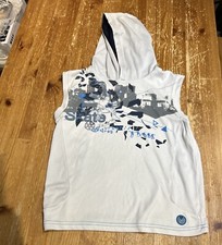 Boys sleeveless hooded for sale  LONDON