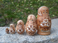 Matrioska matriosca russa usato  Visano