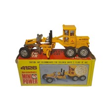 Motoniveladora hidráulica Shinsei Mini Power #4126 Mitsubishi 1/68 - 2 tubos faltando, usado comprar usado  Enviando para Brazil