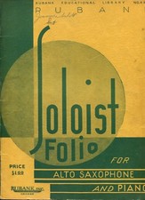 Rubank soloist folio for sale  Maryville