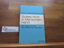 Gottes wort menschenhand gebraucht kaufen  Dortmund