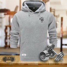 Moletom com capuz Gorilla Roar bolso roupas de ginástica musculação treino boxe top comprar usado  Enviando para Brazil