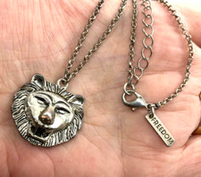 Lion head pendant for sale  BRIDLINGTON