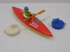 Usado, Conjunto de bonecos vintage 1977 Fisher Price Adventure People 355 caiaque água branca Chet comprar usado  Enviando para Brazil
