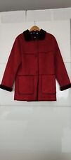 Wildledermantel damen bordeaux gebraucht kaufen  Wasungen