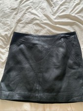 Black leather mini for sale  BURNTWOOD