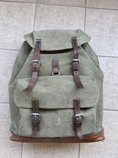 Mochila militar pós-Segunda Guerra Mundial exército suíço feita em sal + pimenta 1955 comprar usado  Enviando para Brazil