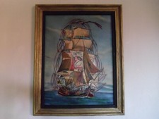 Antique signed oil for sale  Denver