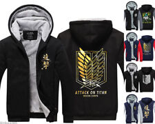 Casaco grosso anime Scouting Legion moletom com capuz zíper jaqueta tops ATw01 comprar usado  Enviando para Brazil