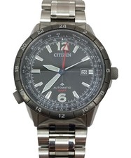 Citizen NB6046-59E GMT relógio masculino automático mostrador preto analógico do Japão comprar usado  Enviando para Brazil