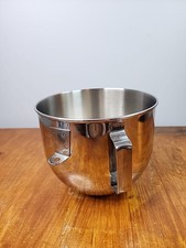 Tigela KitchenAid 5 quartos-elevador de aço inoxidável com alça KN25WPBH AP5987847 comprar usado  Enviando para Brazil