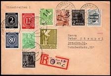 Sbz handstempel dresden gebraucht kaufen  Dresden