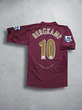 Camisa de futebol 05/06 Arsenal BERGKAMP Holanda ***AUTÊNTICA***, usado comprar usado  Enviando para Brazil