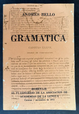 Andres Bello Gramatica Lengua Castellana Destinada al Uso de Americanos 1972 comprar usado Andres Bello Gramatica Lengua Castellana Destinada al Uso de Americanos 1972 comprar usado  Enviando para Brazil