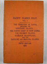 Usado, Pacific Islands Pilot, Volumen I - Quinta Edición - 1921 segunda mano  Embacar hacia Argentina