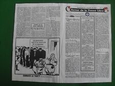 Tract propagande aérien d'occasion  Beaulieu-sur-Loire