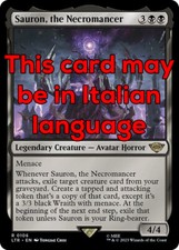 Mtg sauron the usato Mtg sauron the usato  Bari