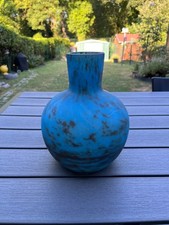 Vase verre moulé d'occasion  La Queue-en-Brie
