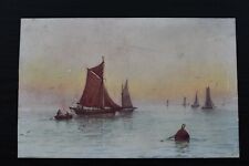 Vintage postcard sailing for sale  REDCAR