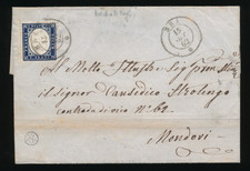 1862 storia postale usato  Lecco