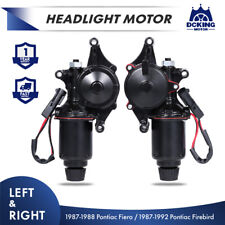 2X Motor de Farol Para Pontiac Fiero 87-88 E Firebird 87-92 LH RH, usado comprar usado  Enviando para Brazil