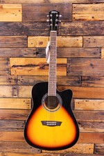 Washburn wa90ce dreadnought d'occasion  Expédié en Belgium