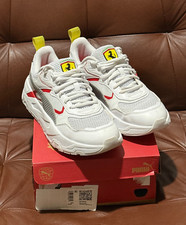 Tênis Puma Scuderia Ferrari Trinity Masculino Tamanho EUA 8.5 Branco 307950-04 comprar usado  Enviando para Brazil