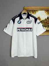 Camiseta deportiva de carreras vintage BMW Petronas Fórmula 1 blanca talla XL segunda mano  Embacar hacia Mexico